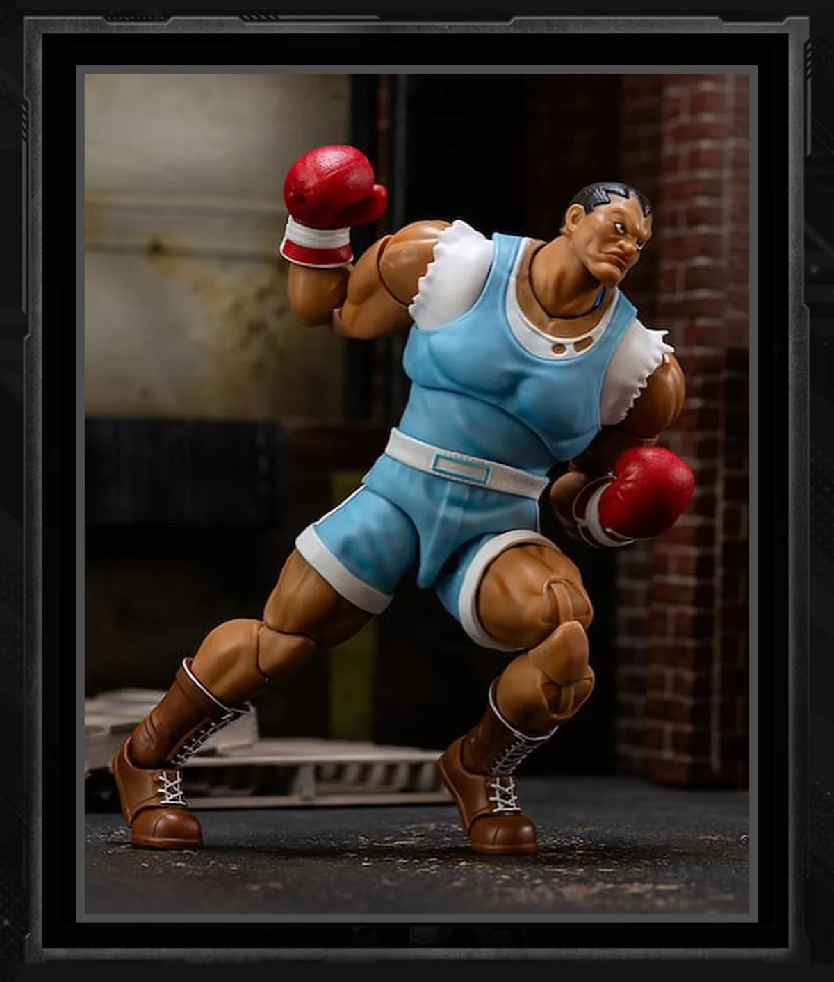 JADA Action Figure Street Fighter Collectible Figures: Akuma Balrog M.Bison Ken Guile Dhalsim ChunLi | Limited Edition ~15-17 CM