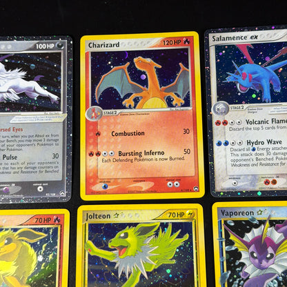 PTCG Full Box Cosmos Holo Multi-Series Meta Staple Charmander Mewtwo Infernape Gengar Blastoise Rayquaza Proxy Cards