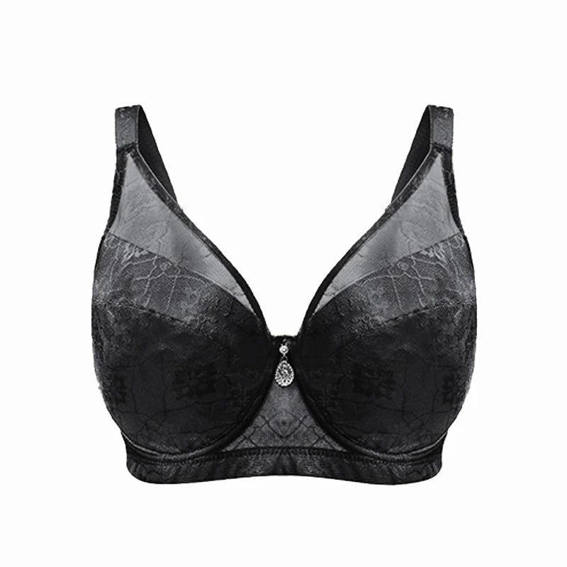 FallSweet 1/2PCS Plus Size Minimizer Bra 38-48 E F Cup for Women Underwire Push Up Bra Anti-sagging Brassiere Full Coverage