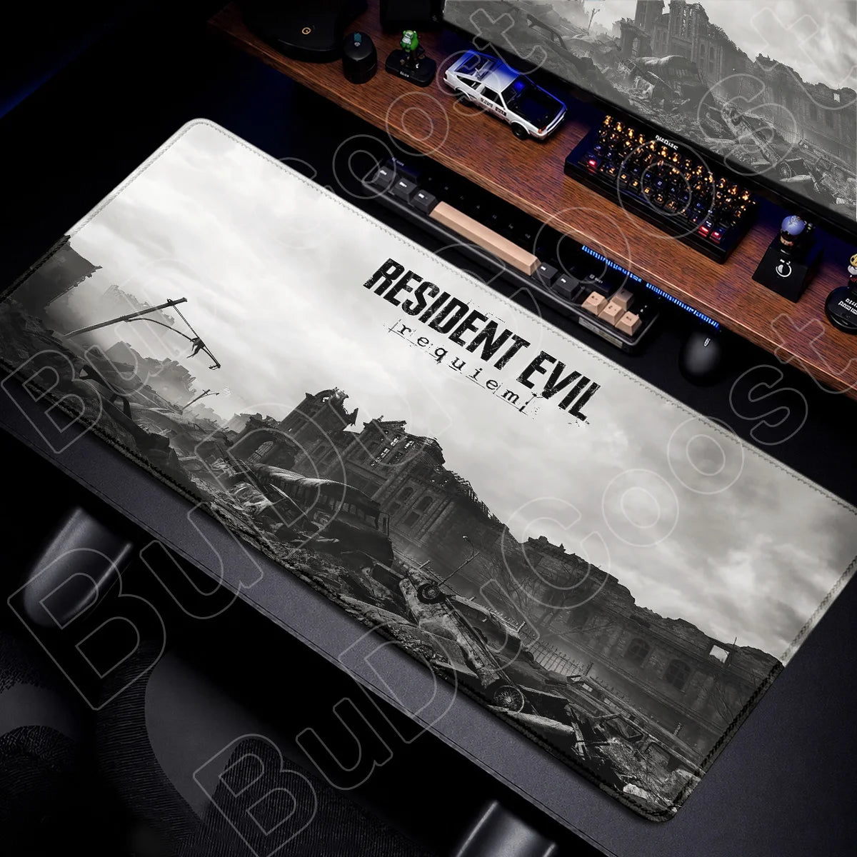Laptop Tabletop Carpet PC Rubber Accessories Large Stitch Edge Office Mouse Pads Resident Evil Requiem E-sport Game Cabinet Mats