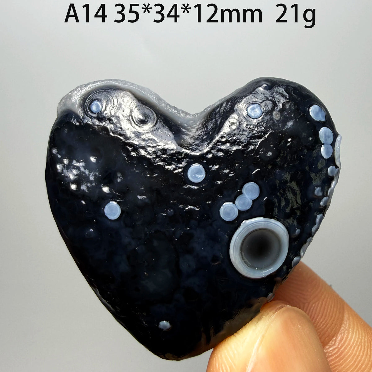 Natural Sardonyx Agate Alxa Gobi Eye Mineral Specimen Energy Crystal Chakra Reiki Healing Stone for Garden Home Decor  A4-2-24