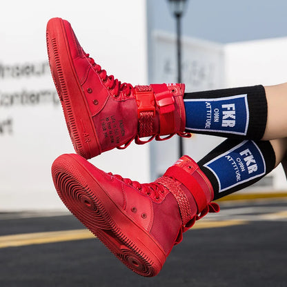 New Model Paris Fashion Week Fashion Show Shoes - Thick-Soled and High-Riding Shoes for Men - Men's Personalized Trendy Shoes