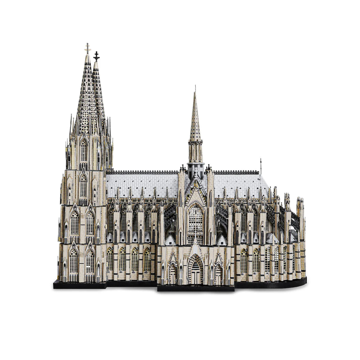 Piececool 3D Metal Model Kits Kölner Dom 3D Puzzles for Adult Building Blocks Jigsaw DIY Craft for Home Decor Best Gifts