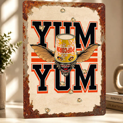 Gremlins Aluminum Posters Customized Metal Tin Sign Vintage Premium Dramatic Screen Scene Wall Art For Film Fans And Theaters