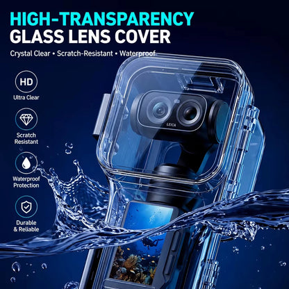 For Insta360 Luna Ultra Waterproof Housing Cover Underwater Protector Dive Case for Insta360 Luna Diving Shell Camera Accessorie