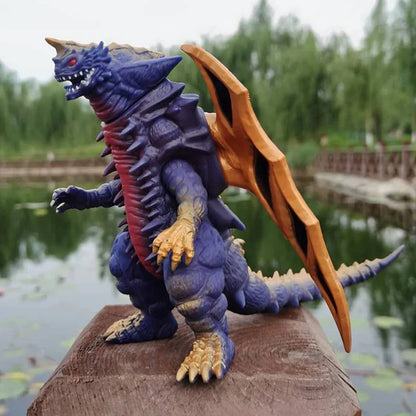 2022 New Anime Ultraman Monster Godzilla large Giga Khimaira Soft Glue DX King Galactron Action Figure Toy  Gifts