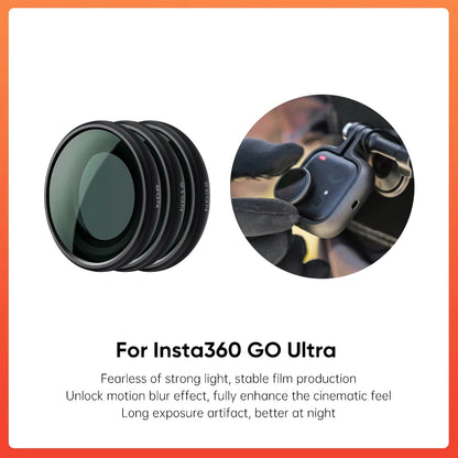Insta360 Official Accessories - Go Ultra Camera Combo Kit, Screen Protector, etc.,Compatible with Go ultra Original Accessories.
