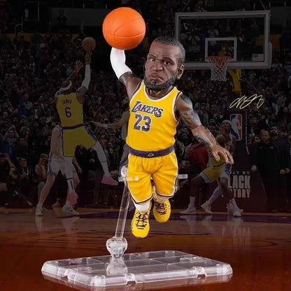 Basketball superstar James Curry Harden figure model statue ornament doll boy gift