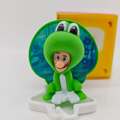New Genuine Super Mario Collectible Figures Blind Box Luigi Peach Yoshi Bowser Toad Creative Desk Decor Ornament Fans Gift