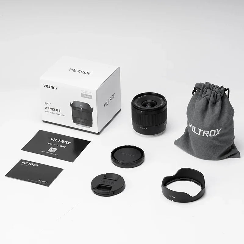 Viltrox 9mm F2.8 Air APS-C Lens Auto Focus Camera for Sony E/NZ/XF Mount Mirrorless Cameras ZV-E10 ZV-E10II A6400