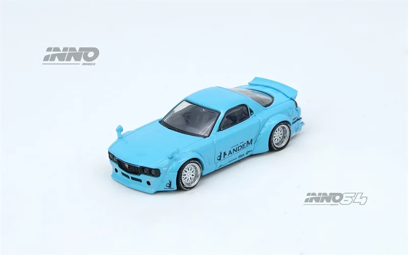 INNO 1:64 ROCKET BUNNY RX7 E30 M3 KPGC110 R34 R35 RX3 180SX Diecast Model Car