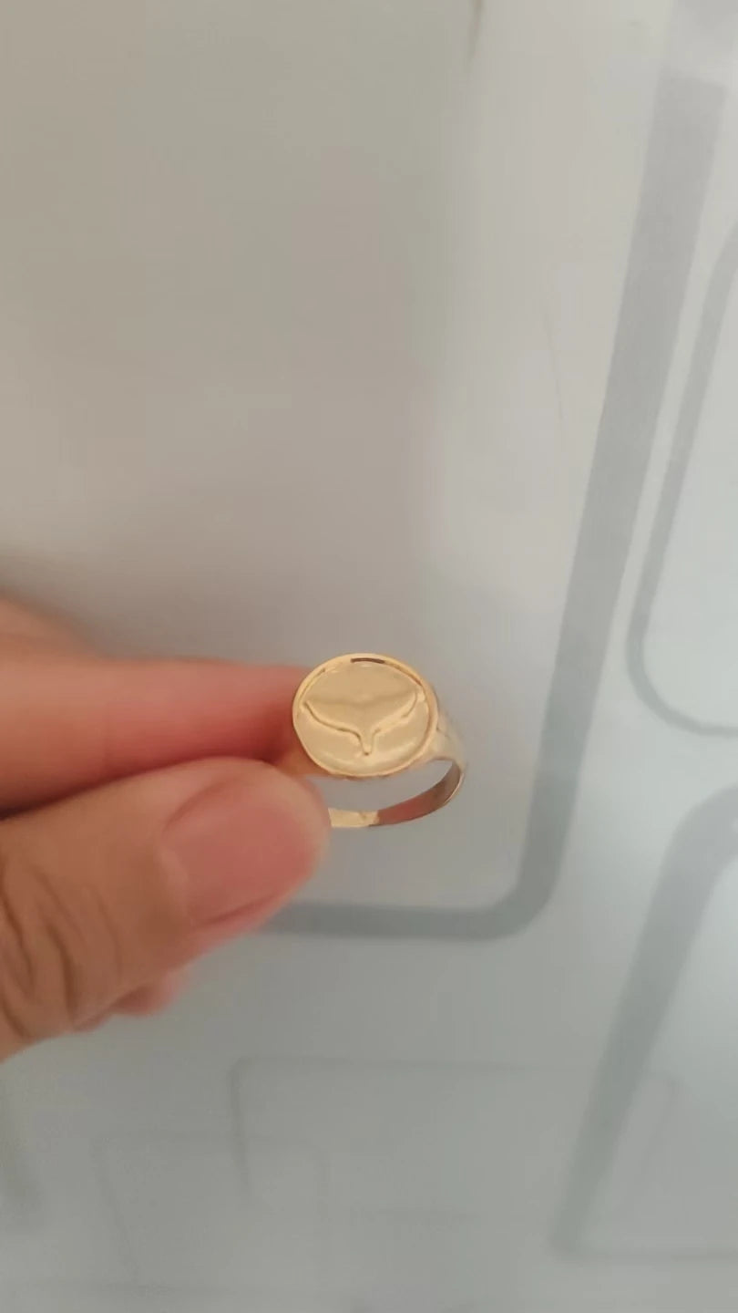 Shark Whale Tail Ring