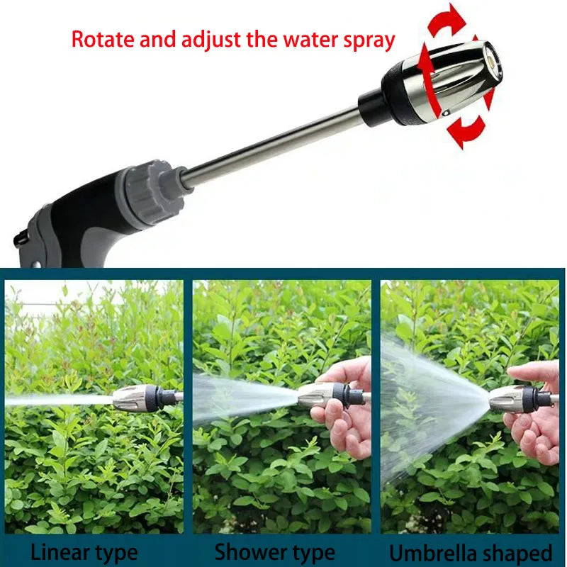 Expandable Garden Hose 25FT-150FT Magic Water Pipe for Home Garden Daily Watering High-Pressure Car Wash Cleaning Spray Gun