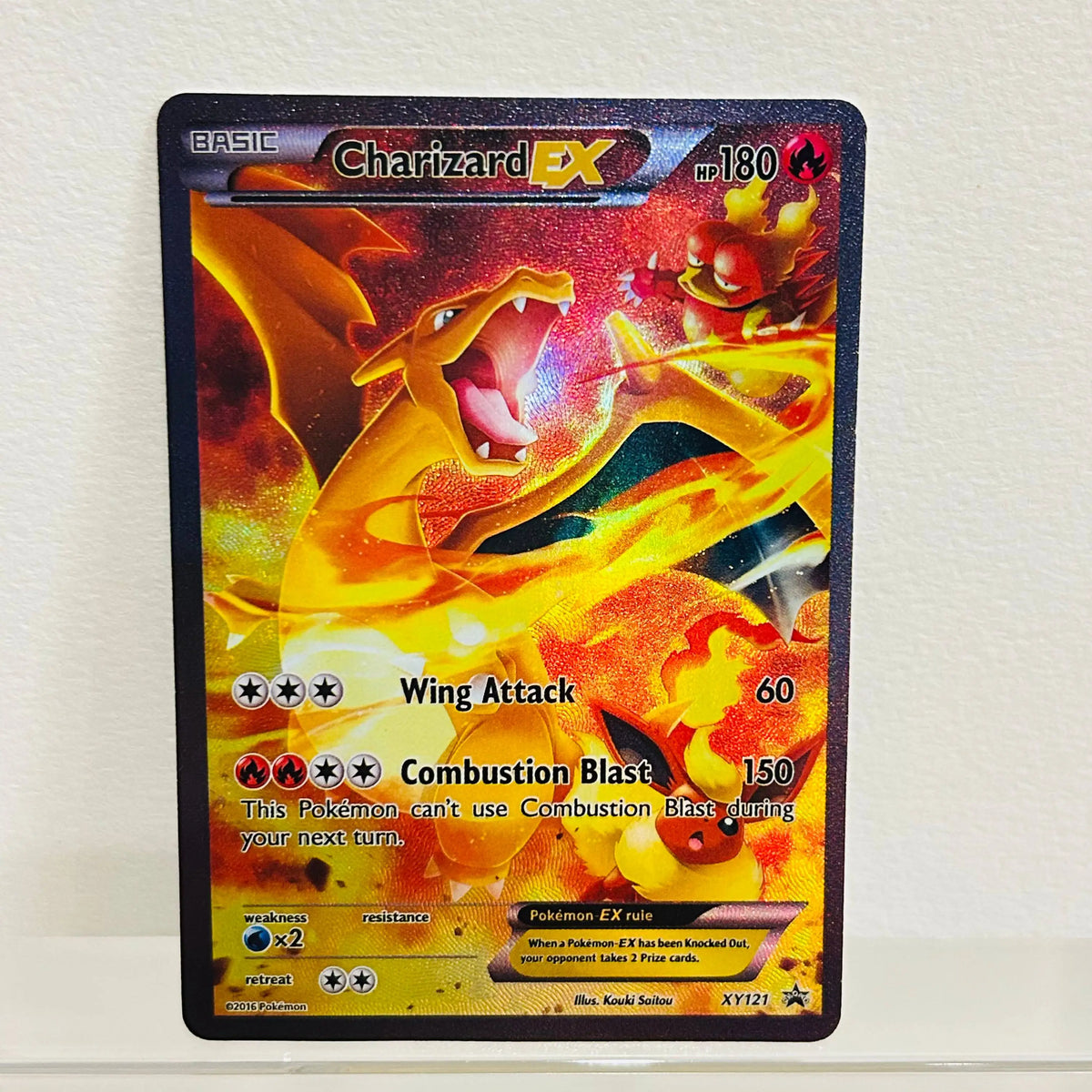 Sylveon EX RC32/RC32 English Card Holographic Foil Texture DIY Premium Anime Collection Card