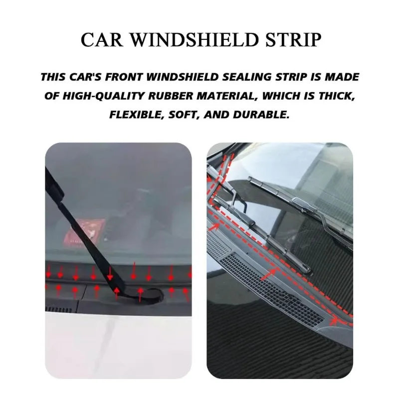 H-shaped Contour Automotive Windshield Sealing Strip