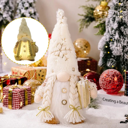Glowing Gnome Christmas Faceless Doll 30cm Tree Decorations 2026 Night Light Xmas Gift Navidad 2027 New Year Home Decor