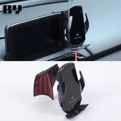 For Mazda MX5 MX-5 ND 2016-2024 ABS central control air outlet right mobile phone holder GPS navigation holder car accessories