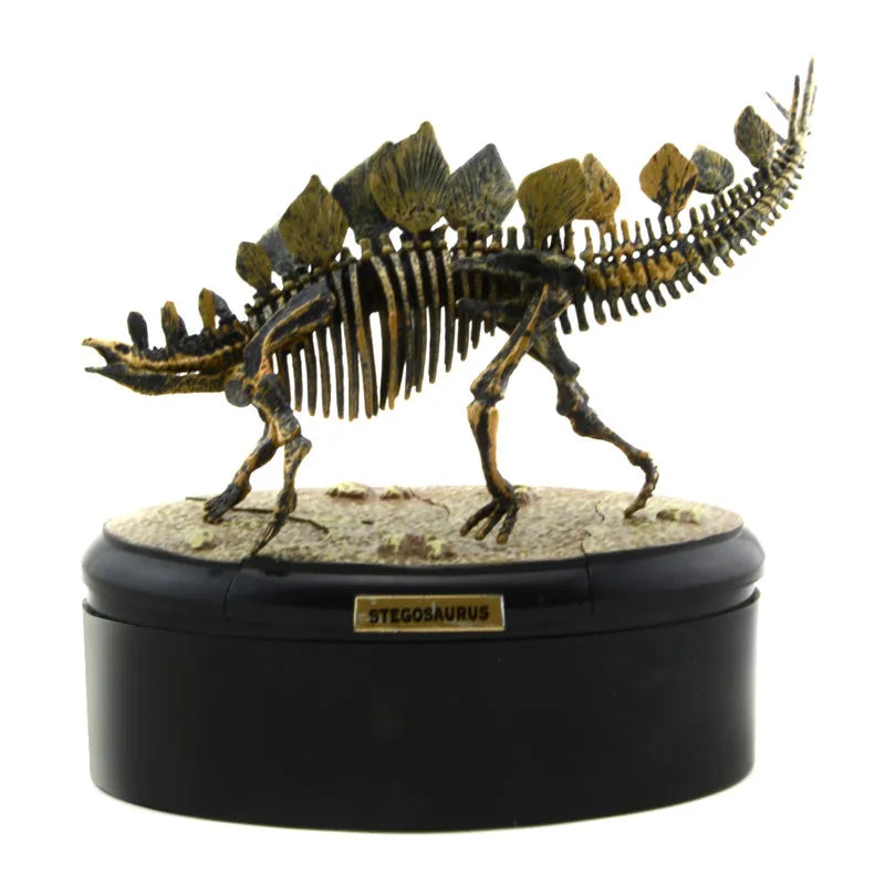 Dinosaur Skeleton Fossil ABS Assembly Dinosaurs Toys Model Building Kits Collection Jurassi Park T-rex Skull Decoration Crafts
