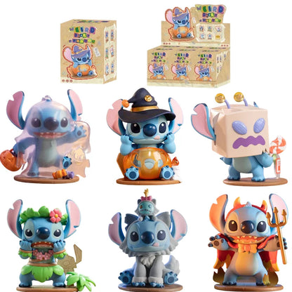 Stitch Weird Diary Series Anime Figures Creative Cute Doll Statue Model Mystery Blind Box Toys Desktop Ornament Birthday Gifts