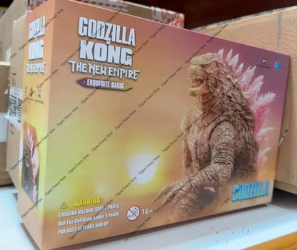 In Stock 18CM HIYA Action Figure Exquisite Basic Series   Kong The New Empire Godzilla Evolved Ver GARAGE KIT