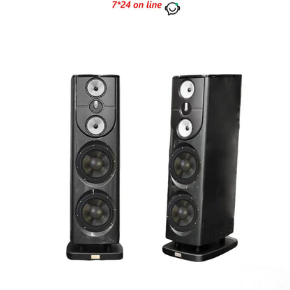 SBH-015 K12 Audiophile 4-Way Tower Speakers High Fidelity Passive Floor Standing System for Home Theater Music Playback
