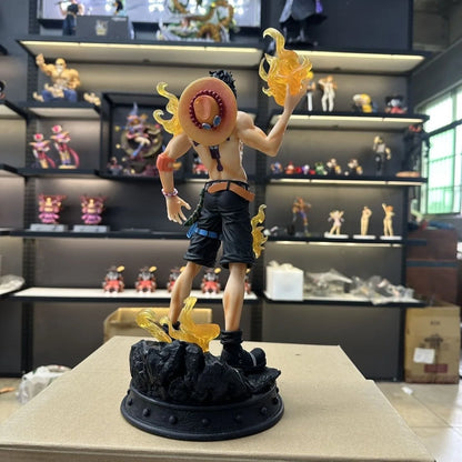 36cm/14.17in Anime ONE PIECE Figure ACE Action Figures Pvc Collection Model Toys for Gifts