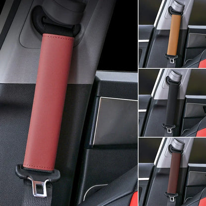 Car seat belt shoulder guard Comfortable Seatbelt Cover Pad Built-In Anti-Slip Silicone Strip Safety Strap Cushion For Driving