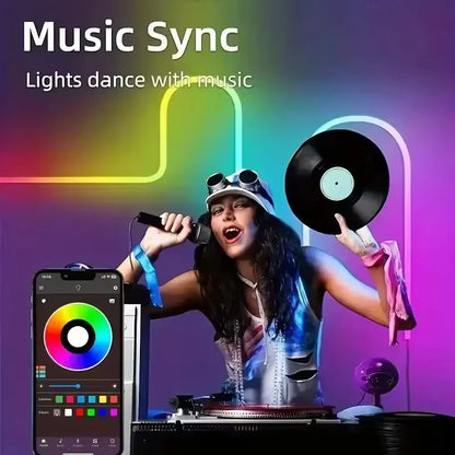 24V Rgbic Neon Led Strip 5M 10M 15M 20M Rgbic Neon Lamp Tape With Bluetooth App And Remote For Neon Ribbon Deocoration Lighting