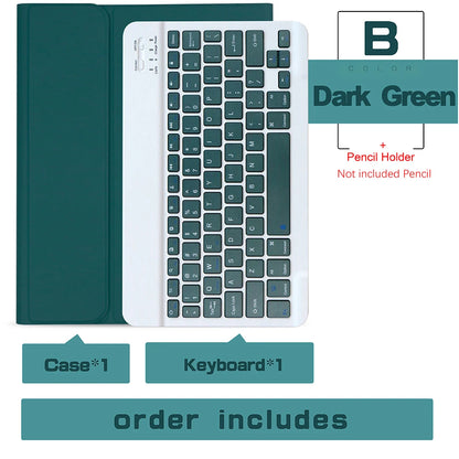 Keyboard Wireless Mouse Magic For iPad Pro 13 11 Case M5 M4 2026 M3 Air 13 11 5 4 10.2 9 8 7 Generation Case Bluetooth Keyboard