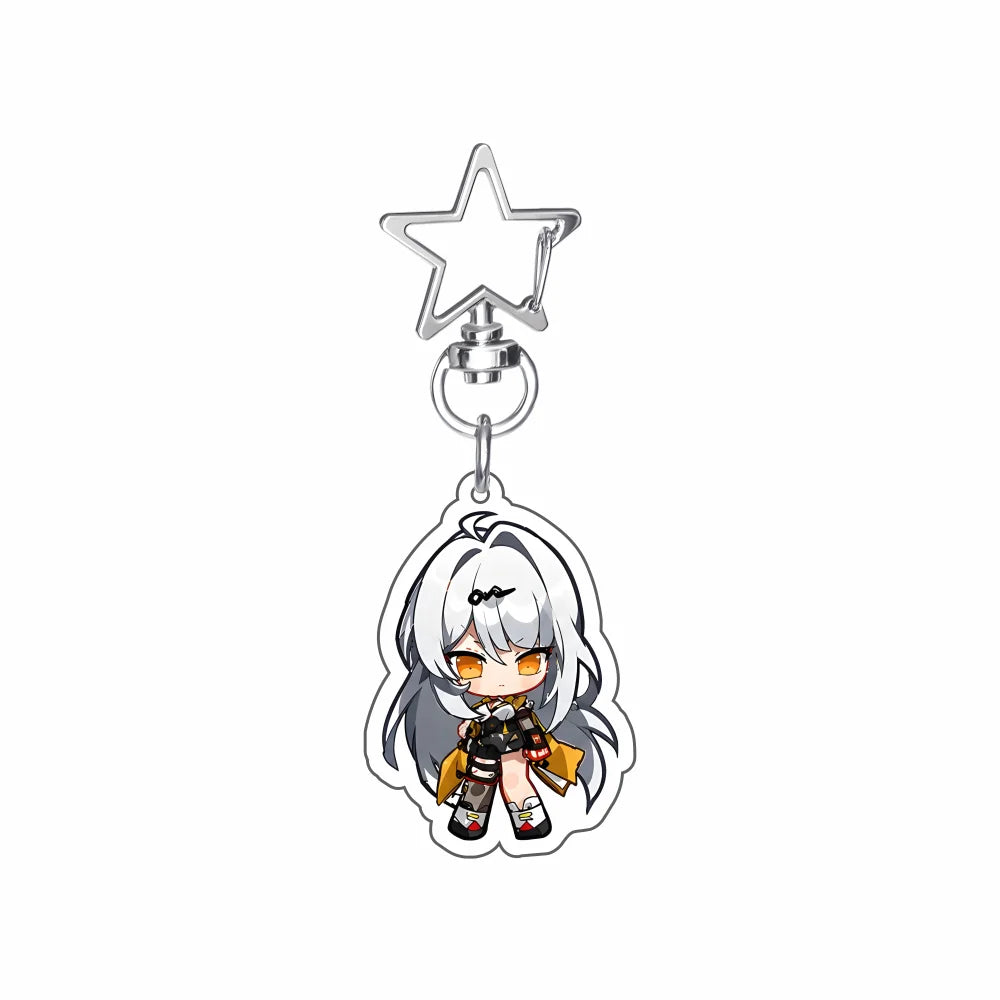 New Hot Game Zenless Zone Zero Keychains Pendant Car Ellen Joe Seth Lowell Jane Doe Von Lycaon Nicole Fans cosplay Gifts