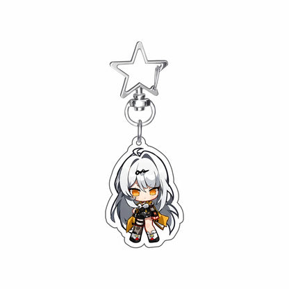 New Hot Game Zenless Zone Zero Keychains Pendant Car Ellen Joe Seth Lowell Jane Doe Von Lycaon Nicole Fans cosplay Gifts