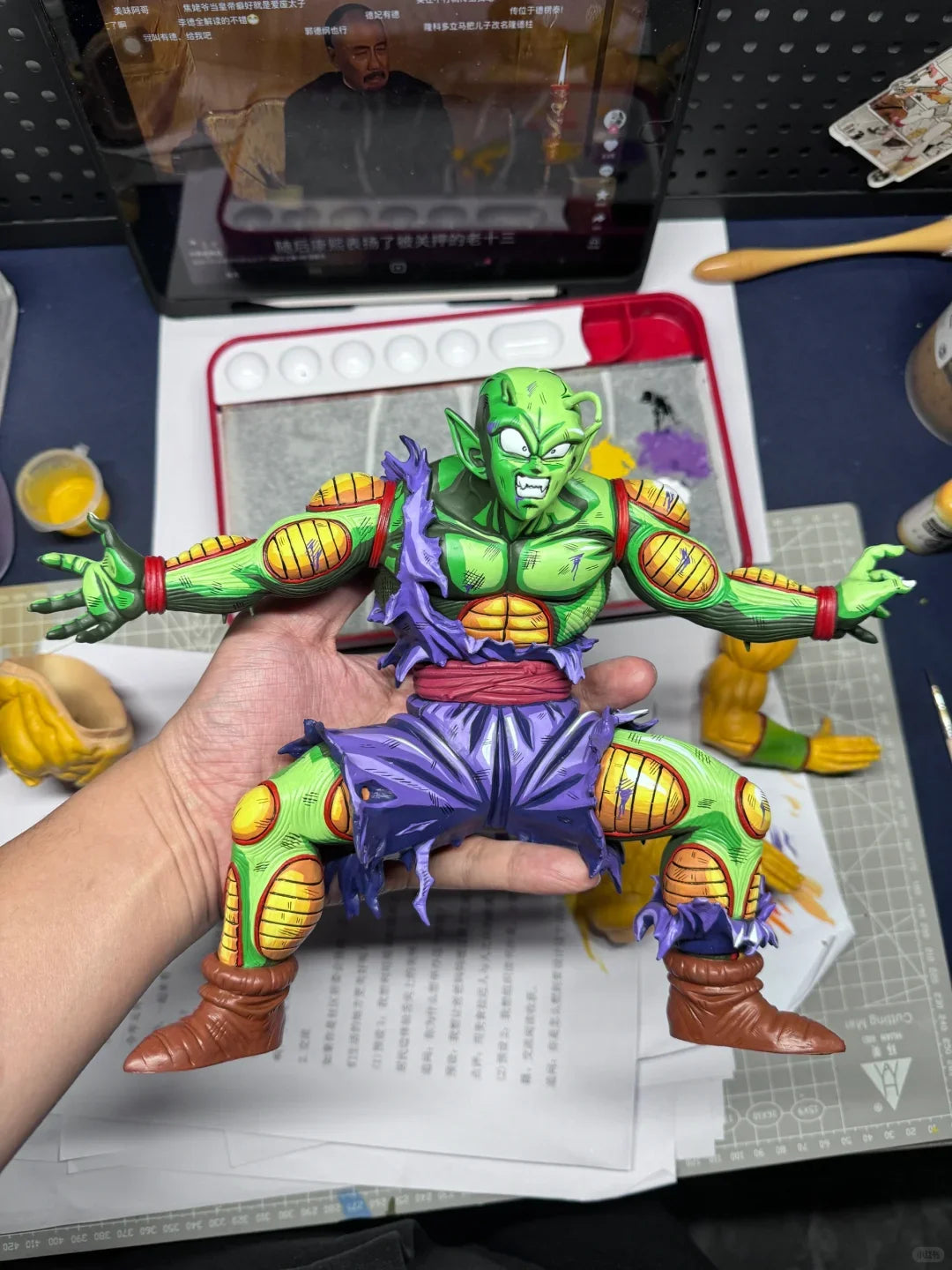 28cm Piccolo Protect Son Gohan Jt Studio 28cm Dragon Ball Piccolo Protects Gohan Resin Figure Limited Edition High Detail Anime