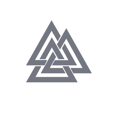 Valknut Vinyl CAR DECAL Pagan Odin Asatru Norse Viking Sticker Car Window Decor Laptop Decals for Apple MacBook Decoration