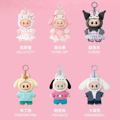 POP MART LABUBU THE MONSTERS SANRIO CHARACTERS Series Surprise Unbox Mystery Bag Cute Plushie Character Collectible Present Gift