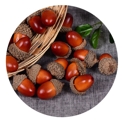 20/50pcs Foam Pine Cones Mini Artificial Fake Foam Fruit And Vegetables Berries Artificial Flower Wedding Christmas Tree Decor