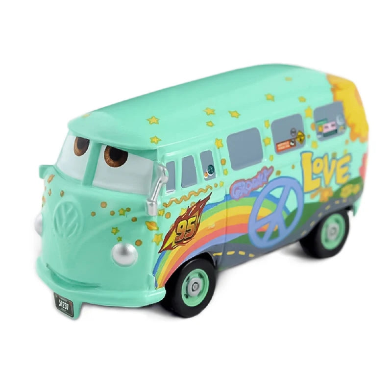 Pixar Cars 3 Lightning McQueen Jackson Storm Anime Cartoon Characters Alloy Diecast Model Toy Cars Fire Engine Children's Gifts