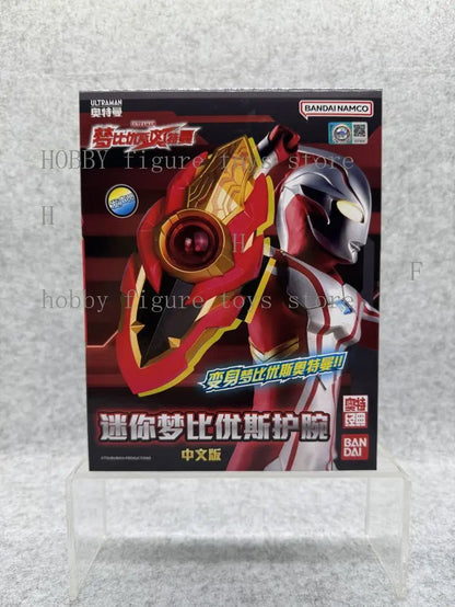 Bandai Original Ultraman Nexus Orb Mebius Chinese Sound Mini Wrist Guard Transformation Device Toy Anime Action Gifts Child