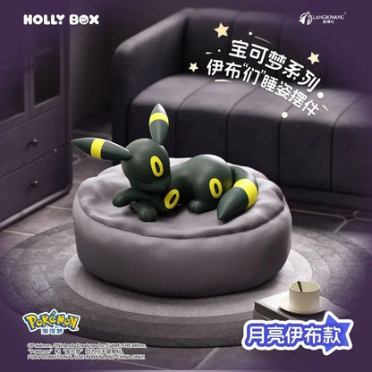Genuine Pokemon Eevee Blind Box Umbreon Vaporeon Glaceon Flareon Espeon Anime Action Figures PVC Model Toys Christmas Gifts