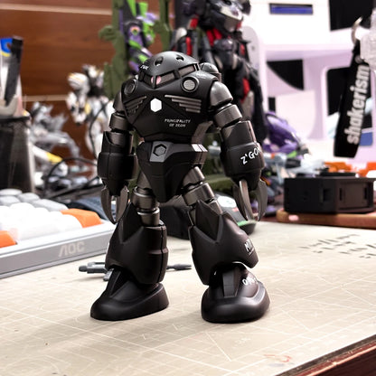 HG 1/144 Gundam MSM-07 Z'Gok 019 Black King Kong Char's Production Type Painted Assemble Model Kit Collectible Toy For Hobbyists