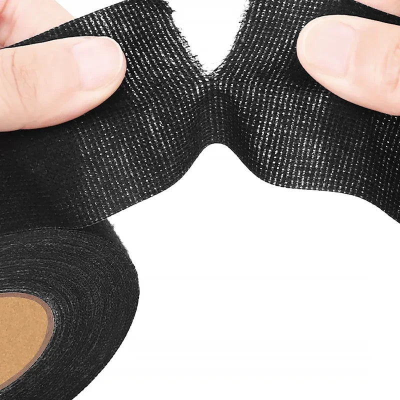 15Meter 9mm~32mm High - Quality Adhesive Fabric Tapes for Automotive Wiring Electrical Projects Heat-Resistant Cloth Tape