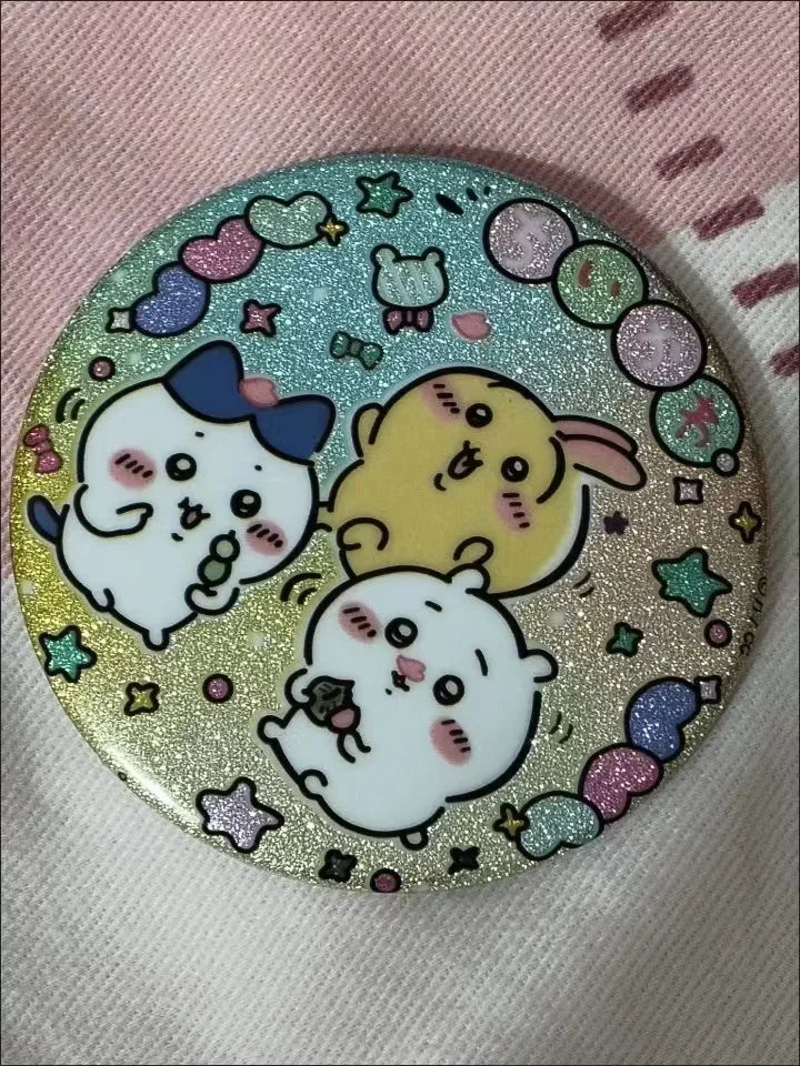 Cartoon Badge Pin Decoration Peripheral Cute Tinplate Hachiware Hachiware Usagi Usagi Gift School Bag Pendant