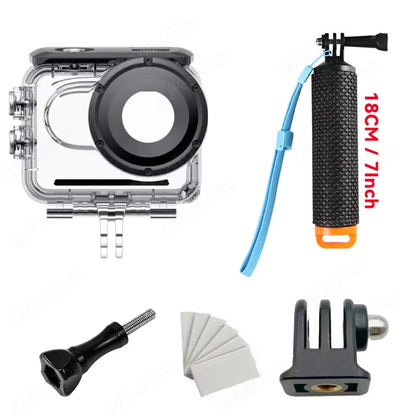 60M Waterproof Housing Case For Insta 360 GO 3S Underwater Diving Housing Protective Case Camera For Insta360 GO 3 Accessories