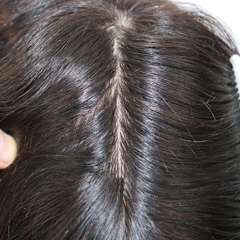 iLace Silk Base Men Toupee Swiss Lace Front 100% Human Hair Natural Hairline Male Capillary Prosthesis Wig Men Hair System
