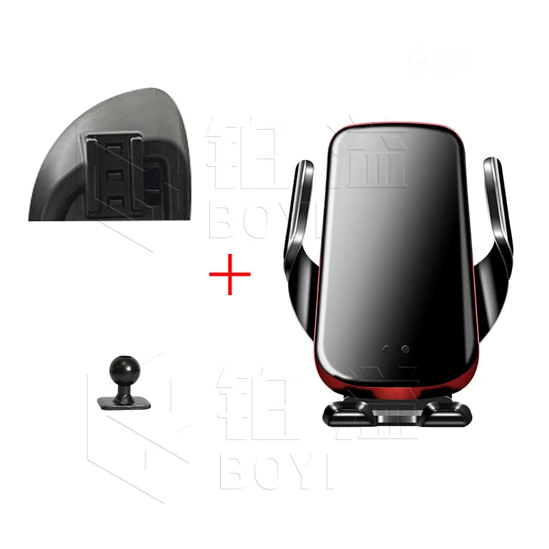 Phone Holde Car For Porsche Cayenne 2010-2015 Mobile Support Special Fixed Bracket Base Wireless Charging Stand Interior