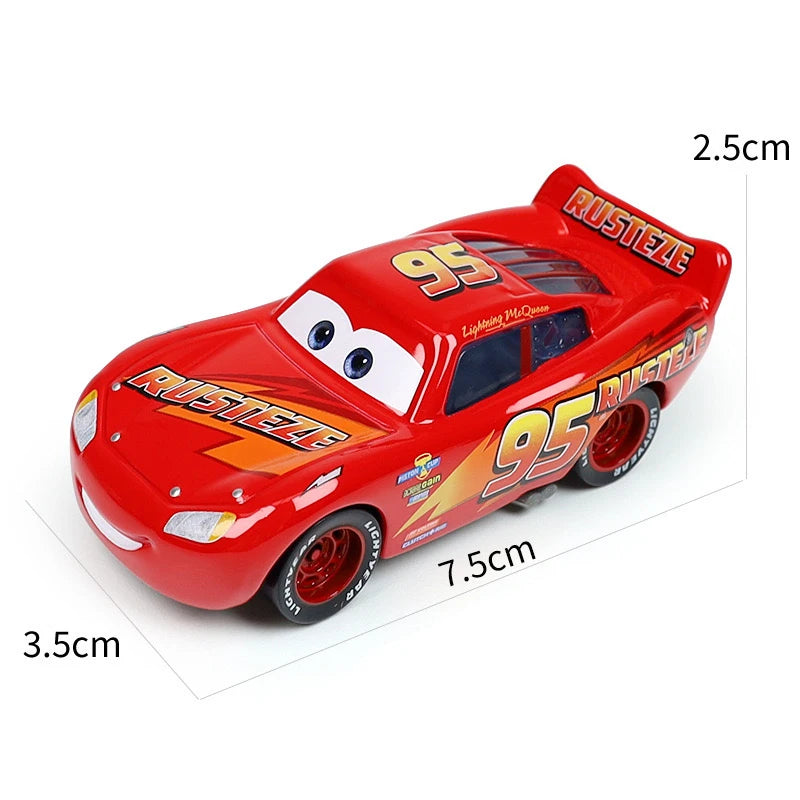 Cars 3 Doc Hudson Sally Mater Lightning McQueen Anime Model Alloy Cars 1:55 Metal Die Casting Racing Toys Child Birthday Gifts