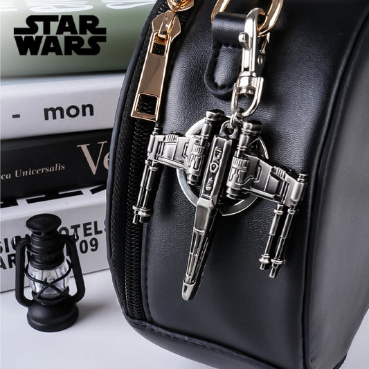 Star Wars Officially Licensed 3D Figurine Bag Clip Charms X-Wing Starfighter Anime Figure Keychain Birthday Gift 1Pc STAR WARS