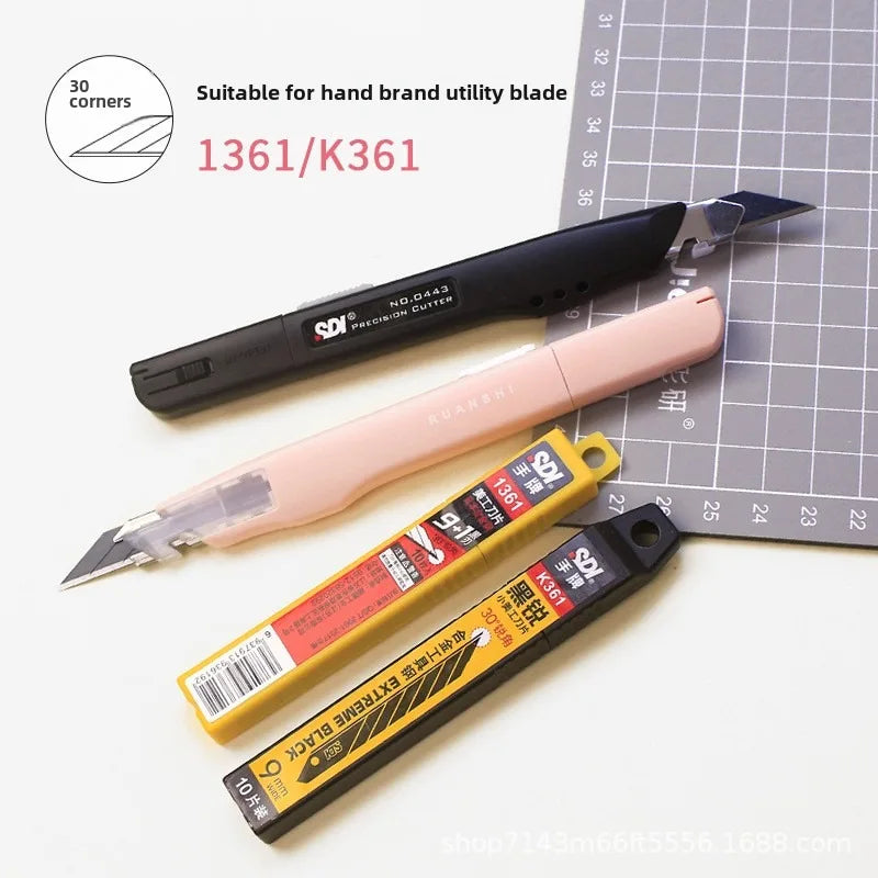 TOFAR Anti Shaking Utility Knife Car Stickers Decals Vinyl Cutter Knife PPF Film Window Tint Craft Cutting Line Paper DIY Tool