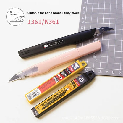 TOFAR Anti Shaking Utility Knife Car Stickers Decals Vinyl Cutter Knife PPF Film Window Tint Craft Cutting Line Paper DIY Tool