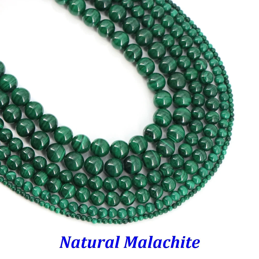 Natural Stone 4 6 8 10mm Round Leopardskin Jaspers Stone Spacer Loose Bead For Jewelry Making DIY Bracelet Needlework Accessorie