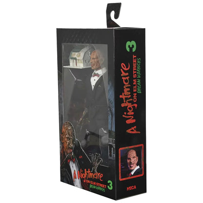 NECA Tuxedo Freddy 8' Action Figure Model A Nightmare on Elm Street 3 Freddy Doll Horror Toys Garage Kit